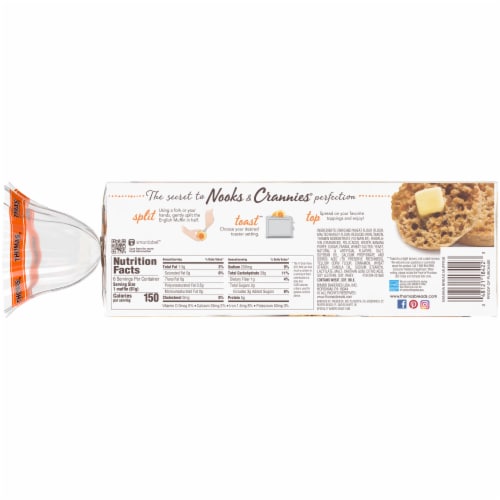 Thomas' Limited Edition Banana Bread English Muffins Perspective: bottom