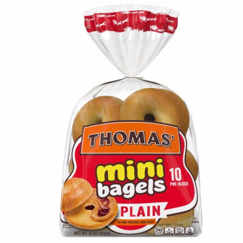 Thomas' Plain Mini Bagels Perspective: bottom