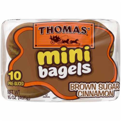 Thomas' Brown Sugar Cinnamon Mini Bagels Perspective: bottom