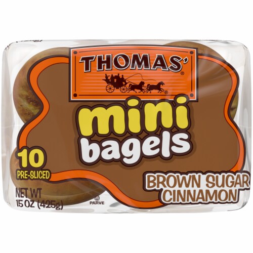Thomas' Brown Sugar Cinnamon Mini Bagels Perspective: bottom