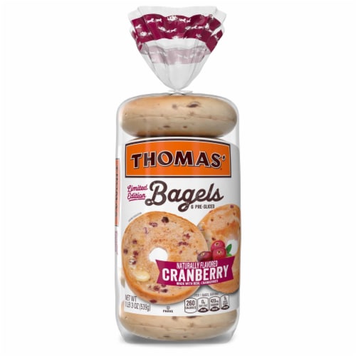 Thomas' Cranberry Bagels Perspective: bottom
