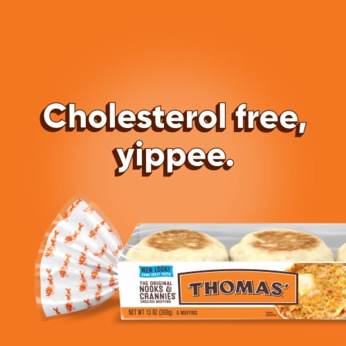 Thomas'® King Size Original English Muffins Perspective: bottom