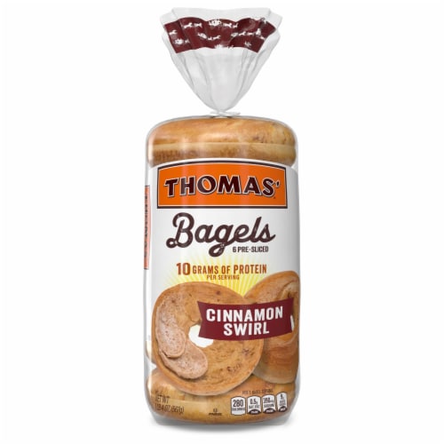 Thomas' Cinnamon Swirl Bagels Perspective: bottom