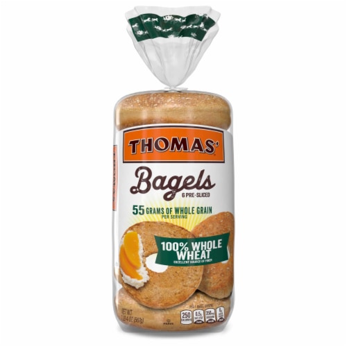 Thomas' Whole Wheat Bagels Perspective: bottom