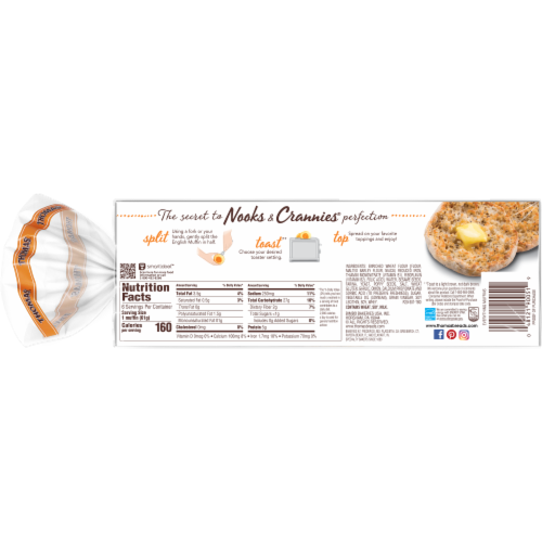 Thomas Limited Edition Everything English Muffins Perspective: bottom