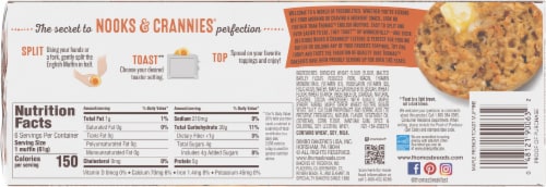Thomas'® Limited Edition Maple French Toast English Muffins Perspective: bottom