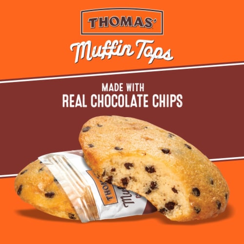 Thomas' Chocolate Chip Muffin Tops Perspective: bottom