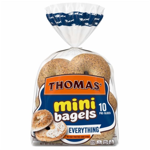 Thomas' Everything Mini Bagels Perspective: bottom