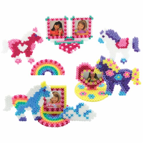 Perler™ Rainbow Ponies Fused Bead Kit Perspective: bottom