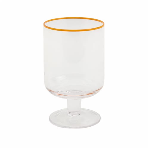 Infuse 4 Piece Stackable Glass Goblet Set Perspective: bottom