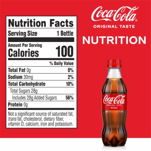 Coca-Cola® Soda Bottles Perspective: bottom
