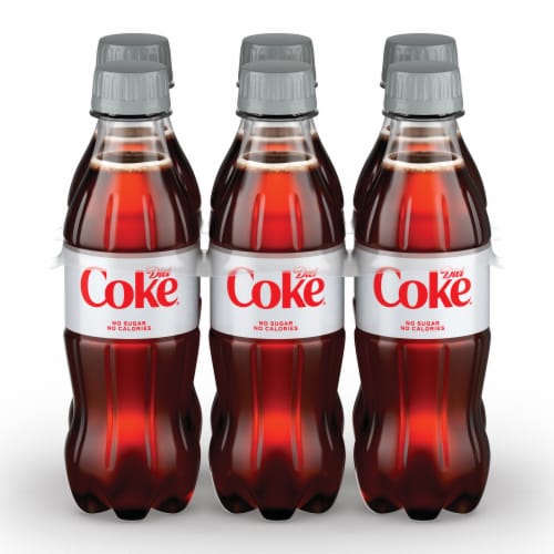 Diet Coke® Soda Bottles Perspective: bottom