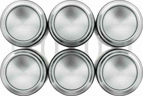 Fanta Mystery Flavor Zero Sugar  Soda Cans Perspective: bottom