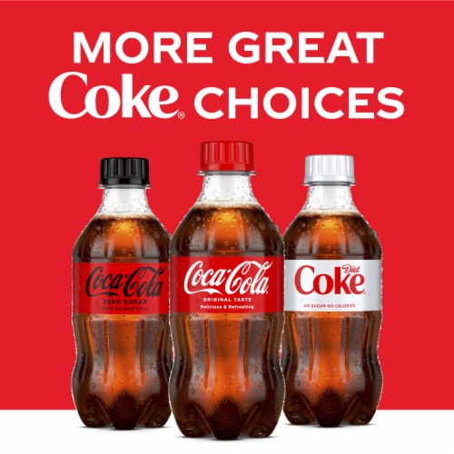 Coca-Cola® Soda Bottles Perspective: bottom