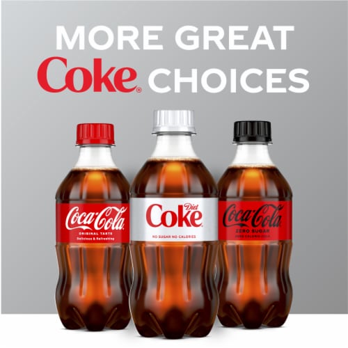 Diet Coke® Soda Bottles Perspective: bottom