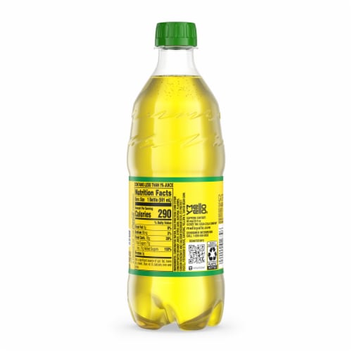 Mello Yello® Citrus Soda Bottle Perspective: bottom