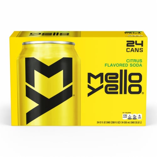 Mello Yello® Soda Cans Perspective: bottom