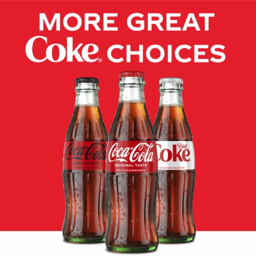 Coca-Cola® Soda Bottles Perspective: bottom
