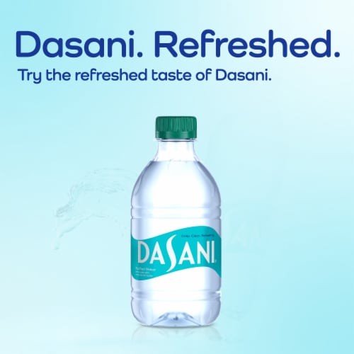 Dasani® Purified Mineral Bottled Water Perspective: bottom