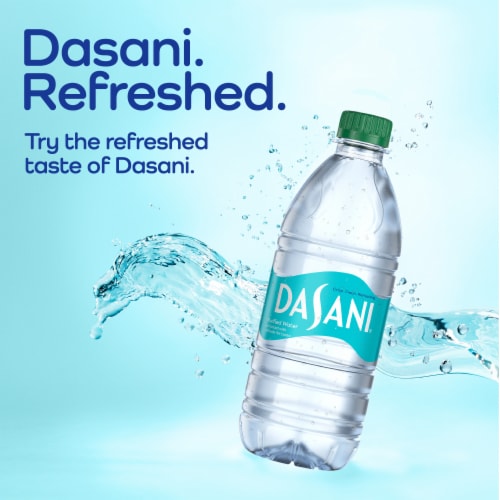 Dasani® Purified Bottled Water Perspective: bottom