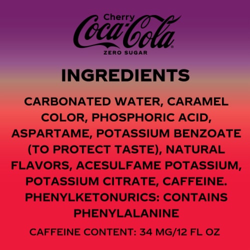 Coca-Cola® Cherry Zero Sugar Soda Bottle Perspective: bottom
