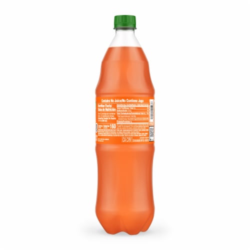 Fanta® Orange Soda Bottle Perspective: bottom