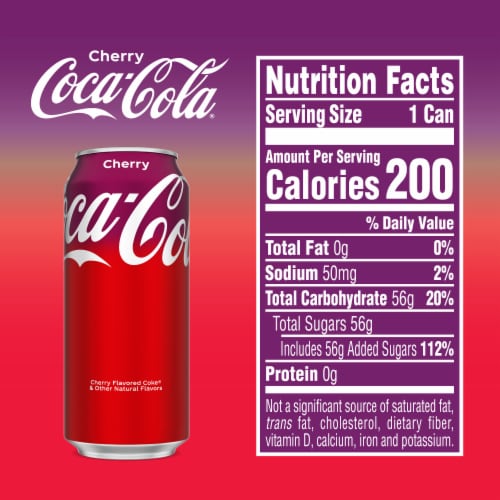 Coca-Cola® Cherry Soda Can Perspective: bottom