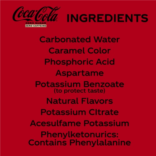 Coca-Cola® Zero Sugar Caffeine Free Soda Bottle Perspective: bottom