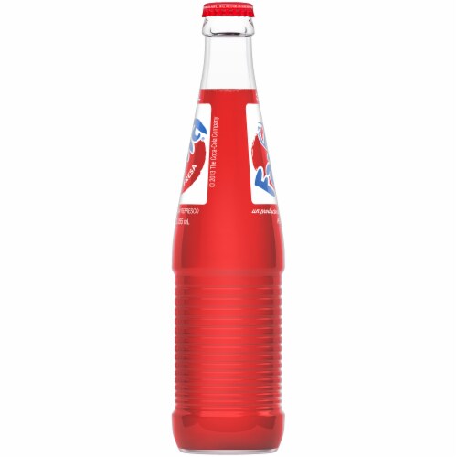 Fanta Strawberry Mexico Glass Bottle Perspective: bottom