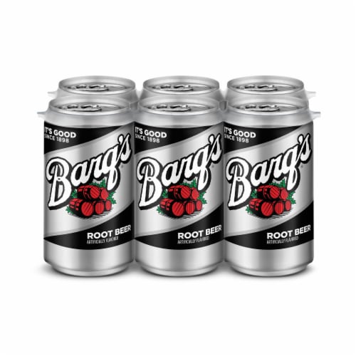 Barq'S® Root Beer Caffeine Free Soda Mini Cans Perspective: bottom