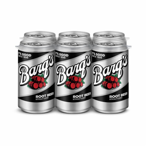 Barq'S® Root Beer Caffeine Free Soda Mini Cans Perspective: bottom