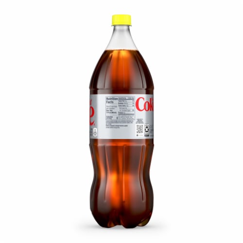 Diet Coke® Soda Bottle Perspective: bottom