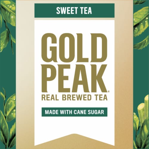 Gold Peak® Sweet Black Iced Tea Carton Perspective: bottom