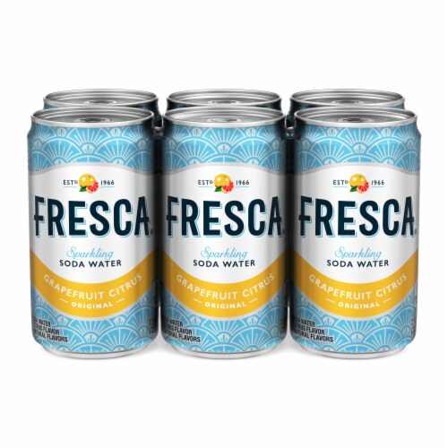 Fresca® Grapefruit Citrus Caffeine Free Soda Cans Perspective: bottom