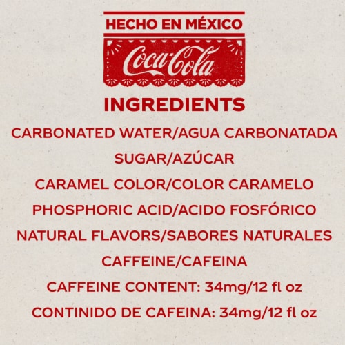 Coca-Cola® Mexican Soda Bottles Perspective: bottom