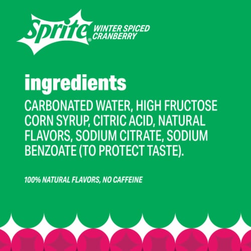 Sprite® Winter Spiced Cranberry Soda Bottle Perspective: bottom