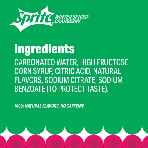 Sprite® Winter Spiced Cranberry Soda Bottle Perspective: bottom