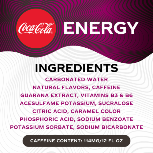 Coca-Cola Zero Sugar Cherry Energy Drink Perspective: bottom