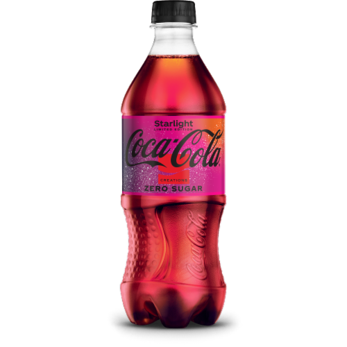 Coca-Cola® Zero Sugar Starlight Bottle Perspective: bottom