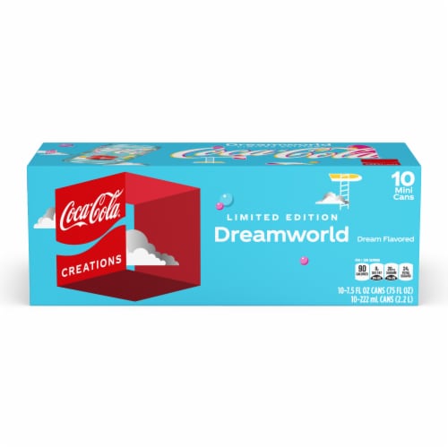 Coca-Cola® Dreamworld Soda Mini Cans Perspective: bottom