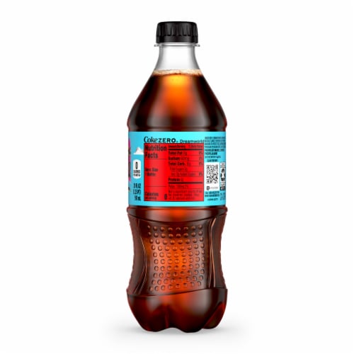 Coca-Cola® Zero Sugar Dreamworld Soda Bottle Perspective: bottom