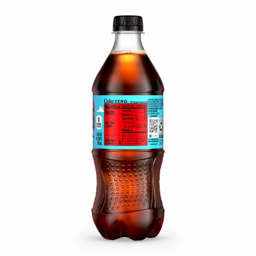 Coca-Cola® Zero Sugar Dreamworld Soda Bottle Perspective: bottom