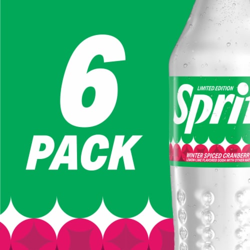 Sprite® Winter Spiced Cranberry Soda Bottles Perspective: bottom