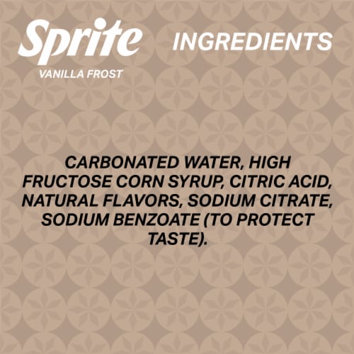 Sprite® Vanilla Frost Caffeine Free Soda Bottle Perspective: bottom