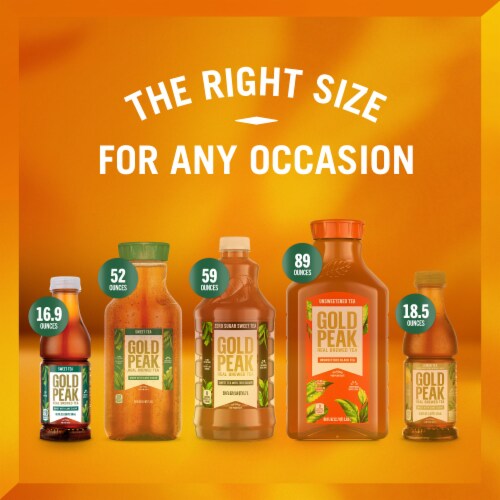 Gold Peak® Sweet Iced Tea Multipack Bottles Perspective: bottom
