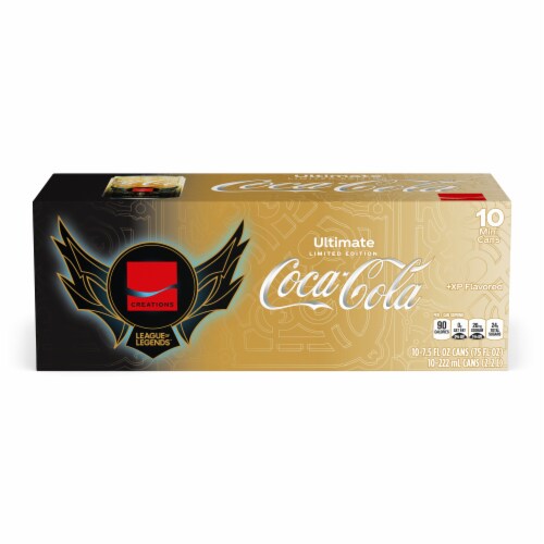 Coca-Cola® Ultimate LIMITED EDITION Soda Mini Cans Perspective: bottom