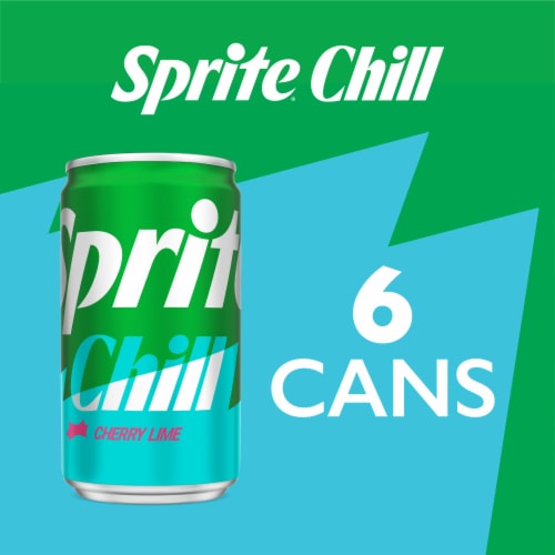 Sprite Chill Cherry Lime Mini Soda Cans Perspective: bottom