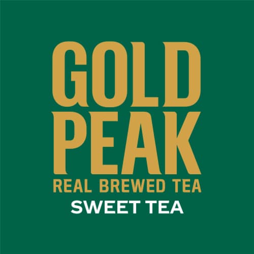 Gold Peak® Sweetened Black Tea Bottle Perspective: bottom