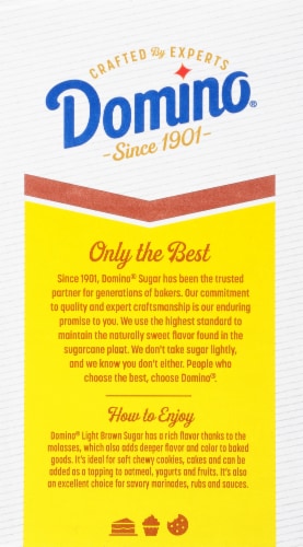 Domino Premium Pure Cane Light Brown Sugar Perspective: bottom