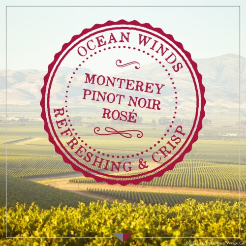 La Crema Monterey Pinot Noir Rosé California Rose Wine Perspective: bottom